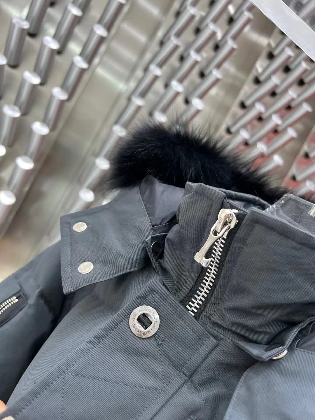 Moose Knuckles Hooded Down Jacket Moose Knuckles Hooded Down Jacket